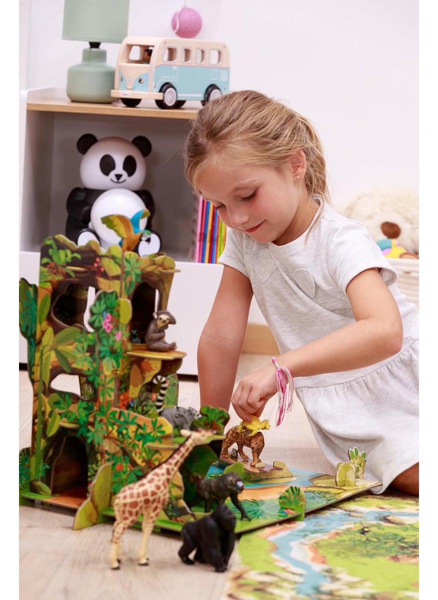 Papo Papo  Standing Tiger Figurine  3 Years Old  Wildlife Collection  Hand Painted  Educational Feline Toy  1200 cm Educational Feline Toy  Gift idea for Children  Tiger Model  Big cat Toy  - Image 2