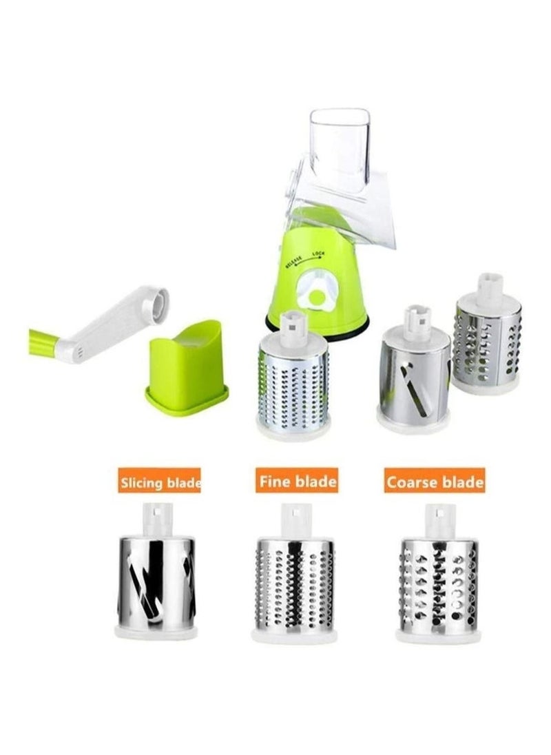 Manual Vegetable Tabletop Drum Round Onion Potato Carrot Grater Kitchen Gadgets Vegetable mills - Image 4