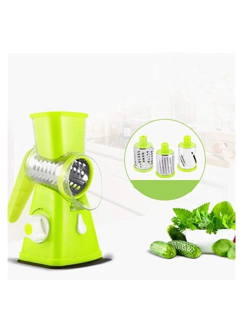 Manual Vegetable Tabletop Drum Round Onion Potato Carrot Grater Kitchen Gadgets Vegetable mills - Image 2