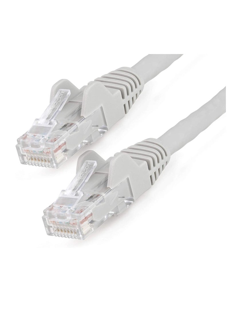 High Speed 20M RJ45 cat6 Ethernet Patch Cable LAN Cable Compatible for PS4 PS3 Nintendo Switch Raspberry Pi 4 Smart TV Computer Modem Router Grey - Image 1