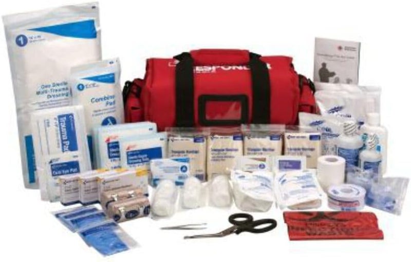 520FR AllPurpose Emergency First Aid Kit for Home Work and Travel 158 Pieces