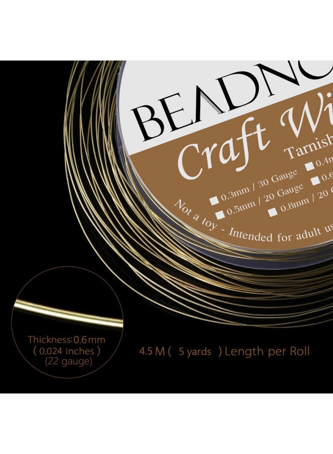 BEADNOVA 22 Gauge Wire for Jewelry Making Tarnish Resistant Copper Wire for Crafts (Silver Plated) - Image 1