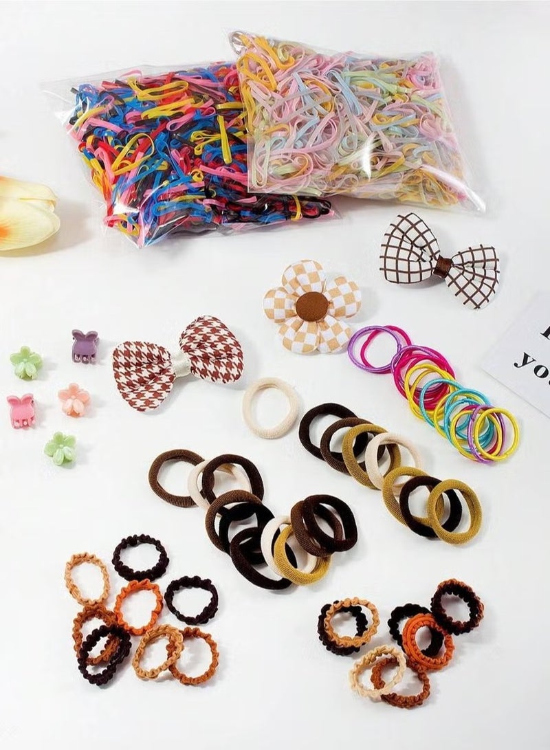 935pcs Hair Clips Set, Simple Creative Girls Hair Accessories, Elastic Hair Bands Headbands Set - Image 4
