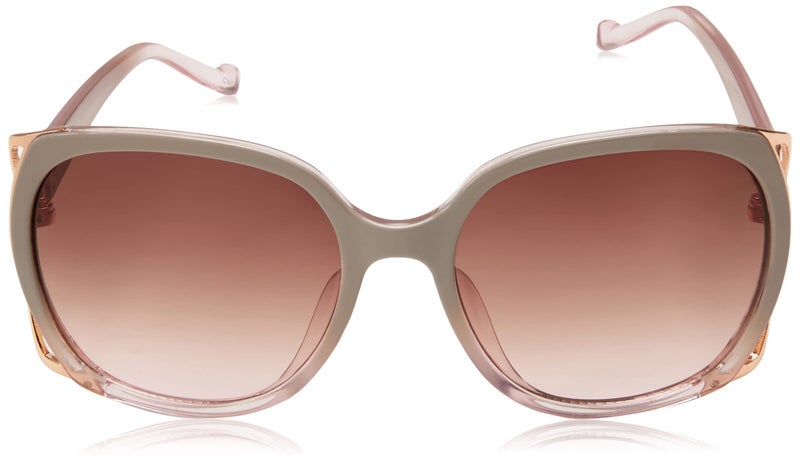 Jessica Simpson Womens J5686 Oversized Square Sunglasses With Uv400 Protection. Glam Gifts For Her, 56 Mm, Rose Fade, 56 Mm US - Image 2