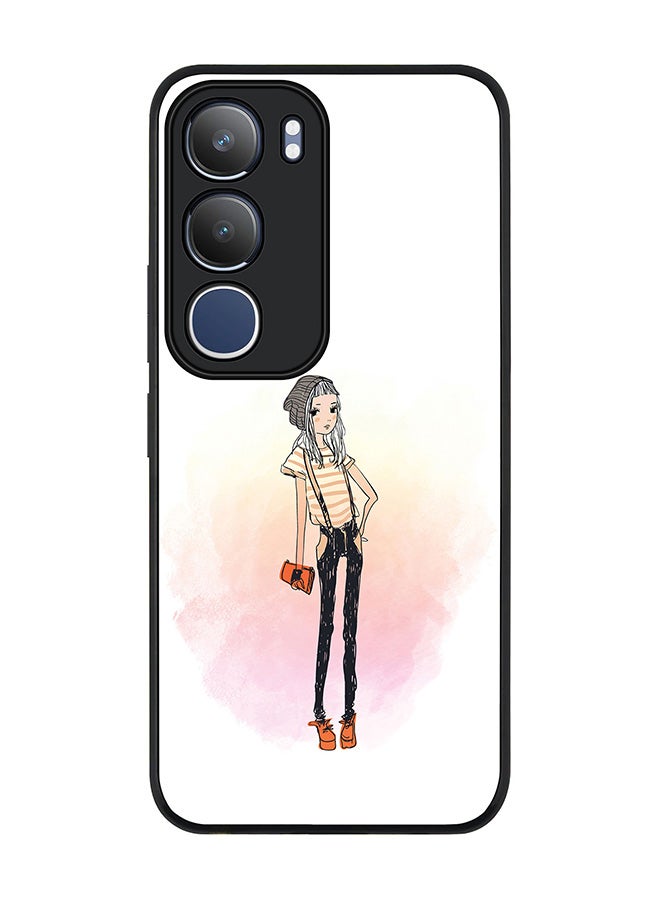 Stylizedd For vivo Y19s / Y19s Pro Case,Slim fit Camera Protection, Shockproof Thin Phone cover  - Hipster Chic - Image 1