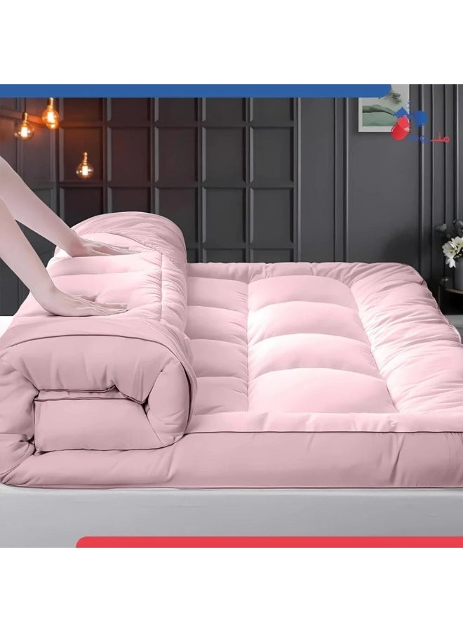 Monwem Pink Mattress Topper 20 cm Height - Image 2