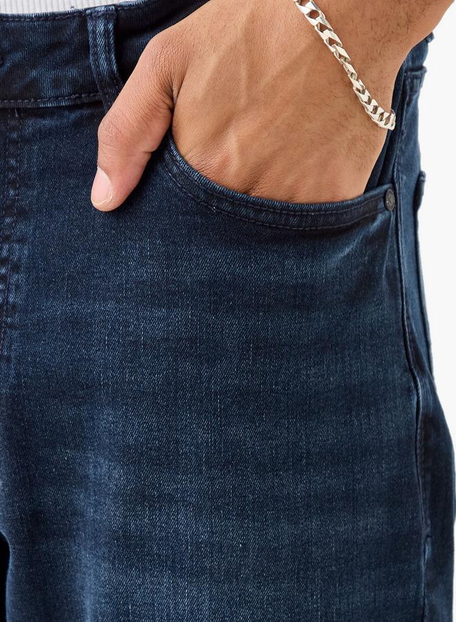 لي كوبر جينز لي كوبر سكيني فت بخصر أزرار وجيوب - Image 4