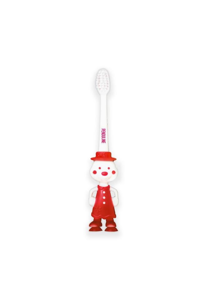 PENDULINE Ultra Soft Kids Toothbrush With Rubber base  - Image 2