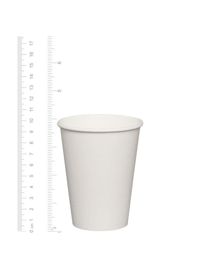 Comfy Package [12 oz. - 100 Count Disposable White Paper Cups, Hot Coffee Cups - Eco-Friendly Hot Cups - Image 2