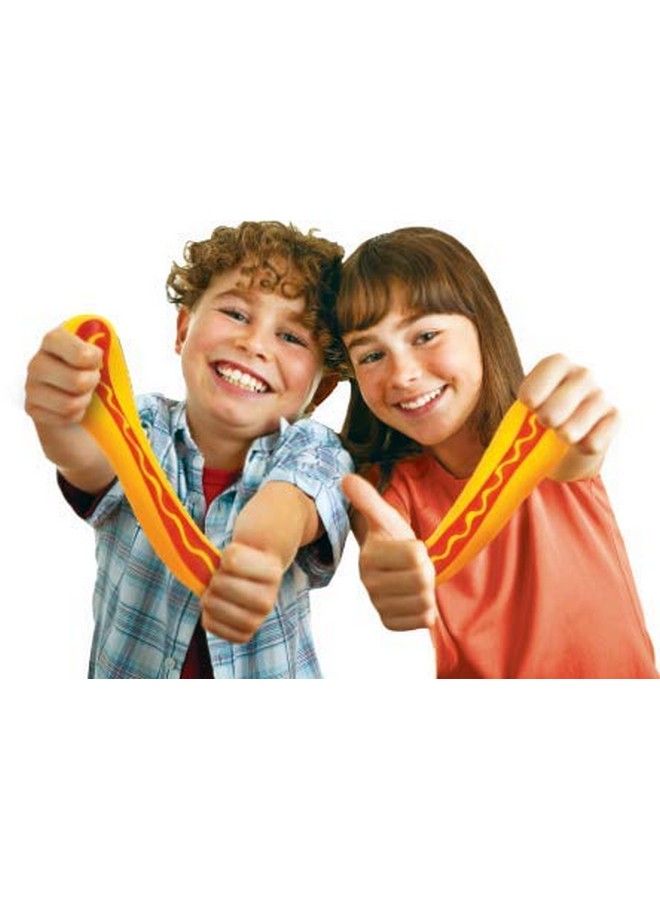 Ja-Ru Stretchy Hot Dog Squishy Toys (1 Unit) Anxiety Stress Relief Toys ; Sensory Toys For Autistic Children Kids And Fidget Stress Toys. Great Party Favor Supply. 55641A - Image 3