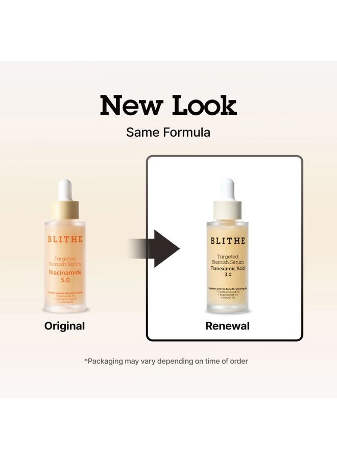 Blithe Niacinamide 5% + TXA Tranexamic Acid 3% Serum, Dark Spot Corrector - Vitamin B3 Niacinamide for Face, Skin Soothing Cica & Allantoin, Arbutin & Tranexamic Acid, 1oz - Image 2