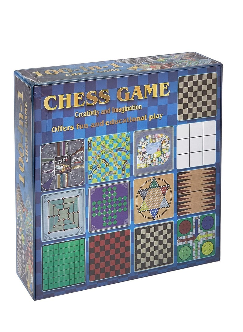 ECVV 100 IN 1 Classic Games Compendium Merchant Ambasador St020 Board & Card Games,Multi Color, One Size - Image 2