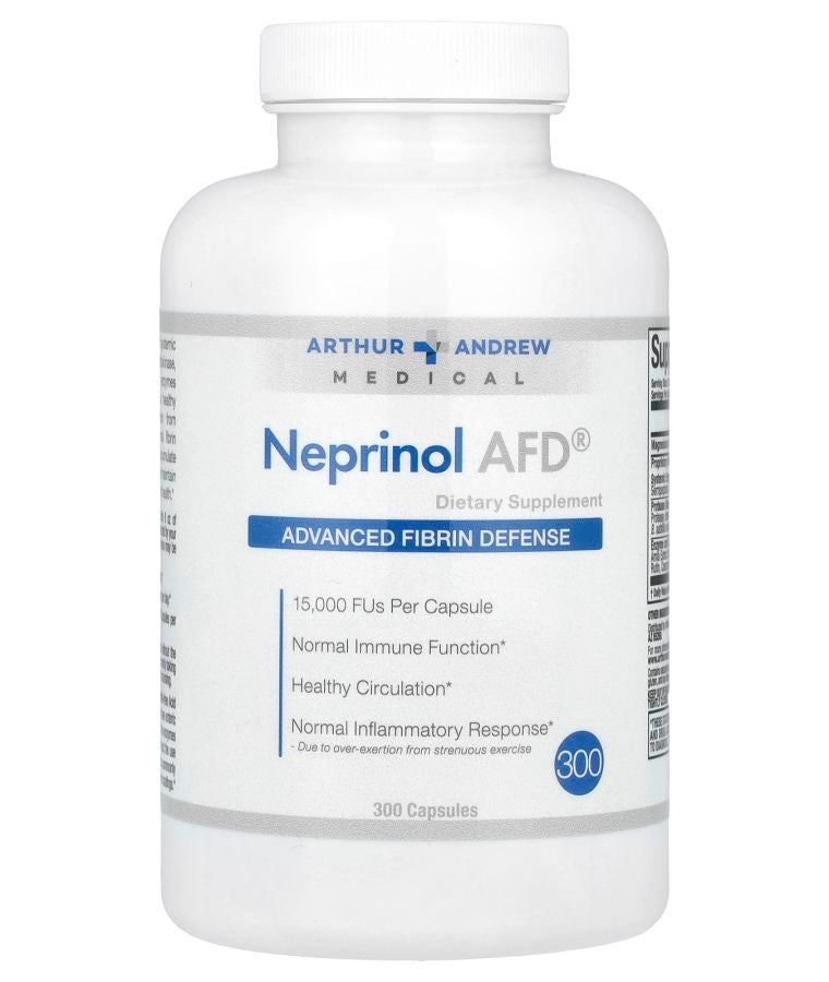 Arthur Andrew Medical Neprinol AFD® Advanced Fibrin Defense 300 Capsules
