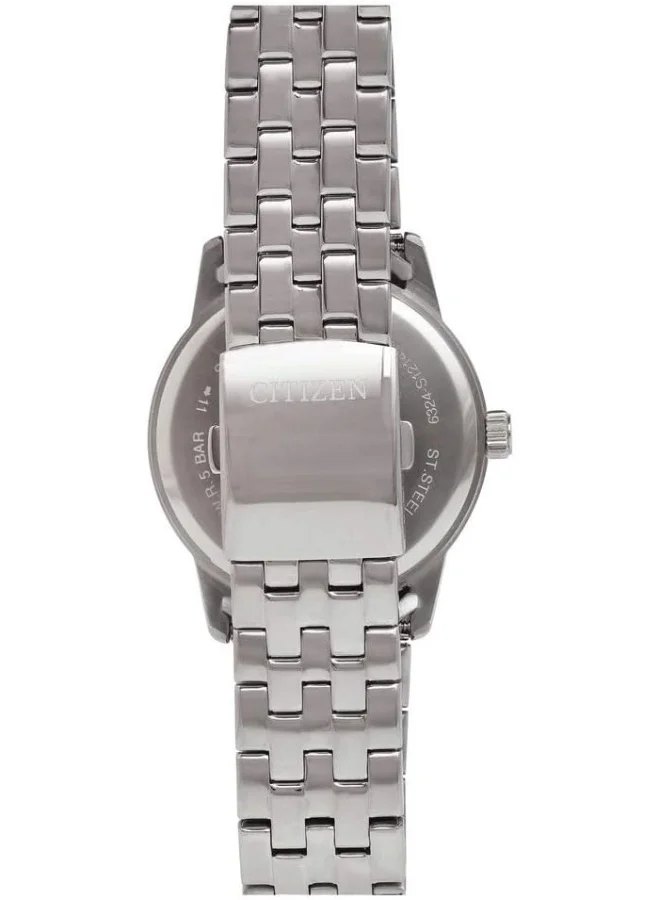 CITIZEN Citizen Mens Quartz Watch, Analog Display and Stainless Steel Strap - AK5000-54A