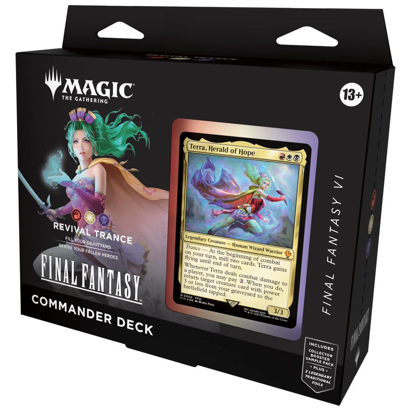 Magic The Gathering Final Fantasy VI Commander Deck Revival Trance - Image 2