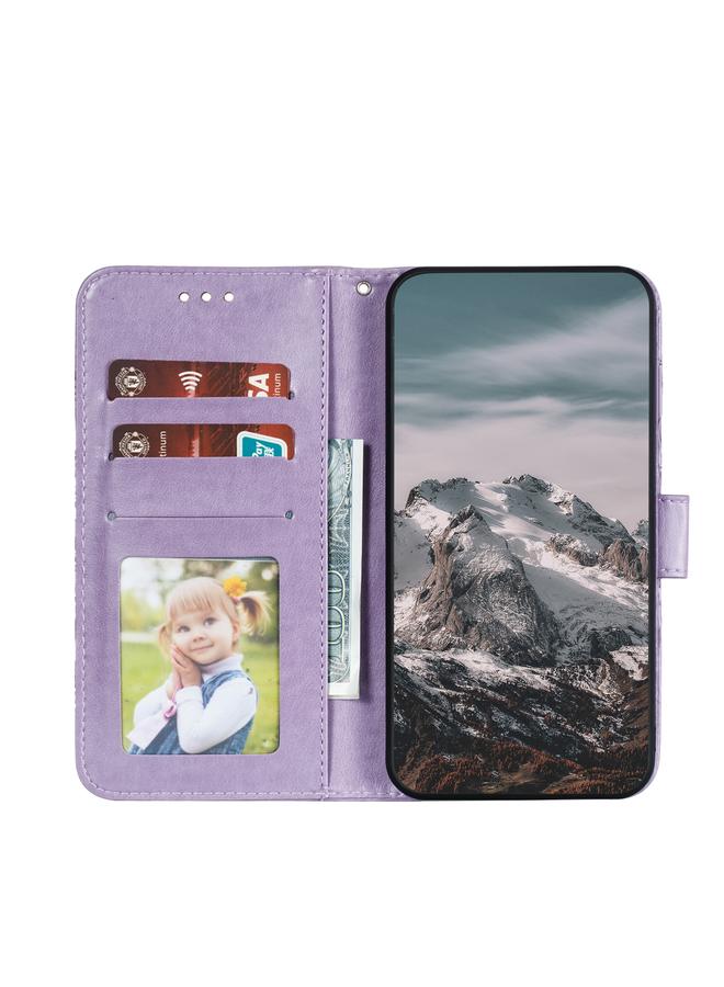 S-TOP Case For Samsung Galaxy M31s Mandala Embossing Pattern Horizontal Flip PU Leather Case with Holder & Card Slots & Walle & Lanyard - Image 4