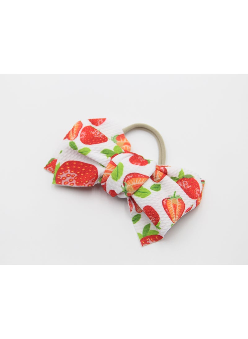 D'Daniela Hawaiian Glasses  and Headband Set For Babies and Girls Strawberry - Image 2