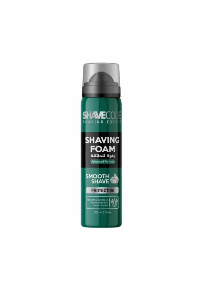 فوم الحلاقة - للبشرة الحساسة (صبار) 200 مل