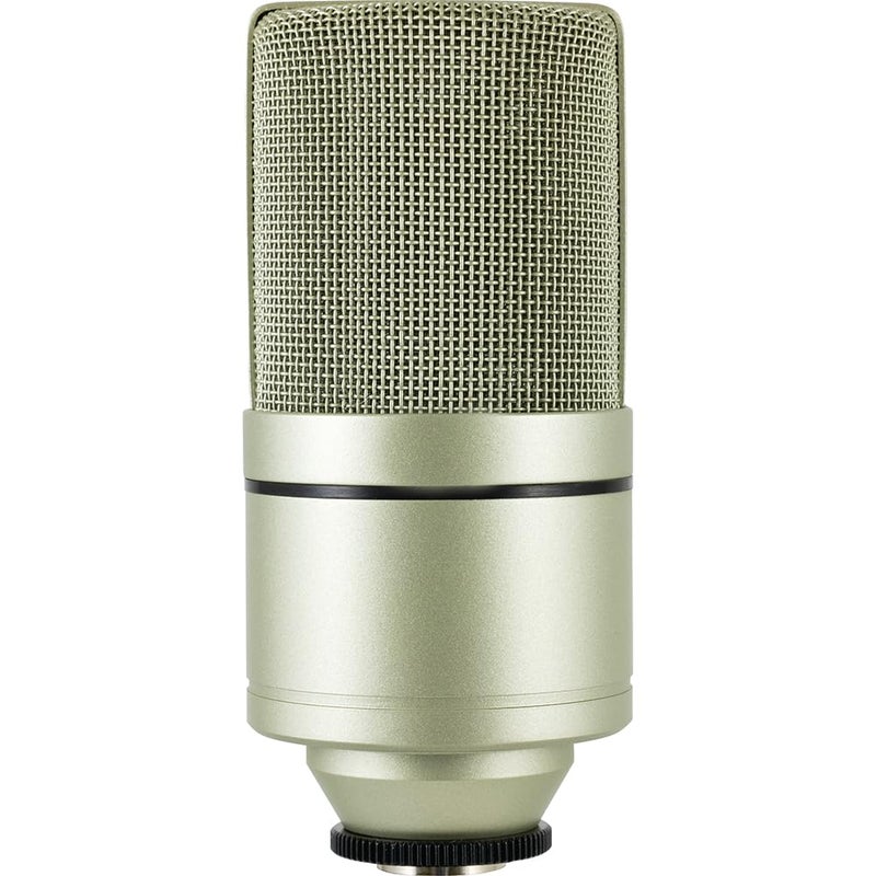 MXL 990 Condenser Microphone for Podcasting, Singing, Home Studio Recording, Gaming & Streaming | Detailed Sound | XLR | Large Diaphragm (Champagne) - Image 4