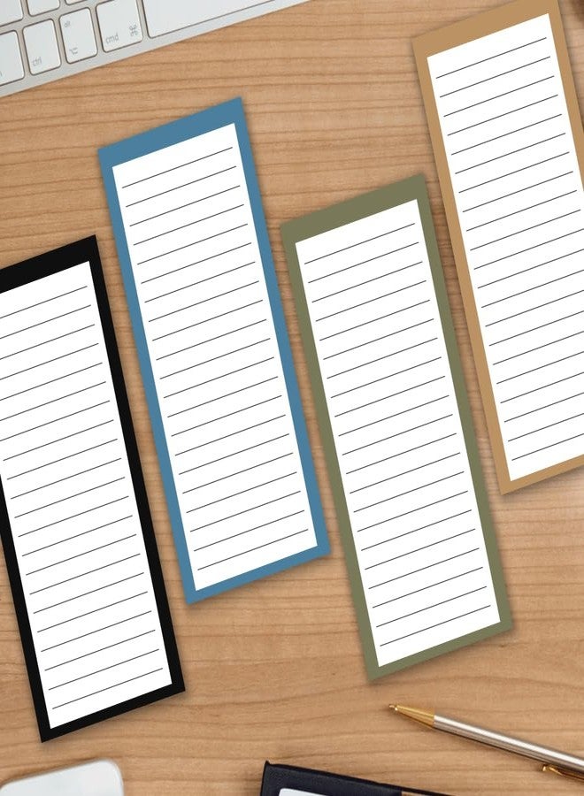 FLIPPED 8 Pack Magnetic Notepads for Refrigerator，Notepads Grocery List Magnet Pad for Fridge,Full Magnet Back Design Notepad for Grocery List, Shopping List, to-Do List, Reminders - Image 5