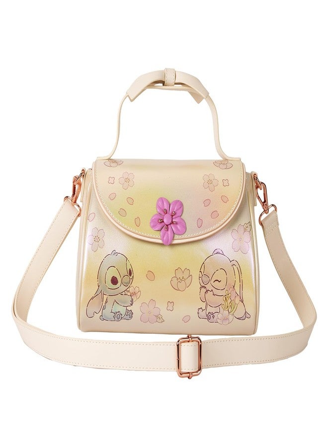 Loungefly Disney Cute Stitch Bow Handle Crossbody Bag - Image 3