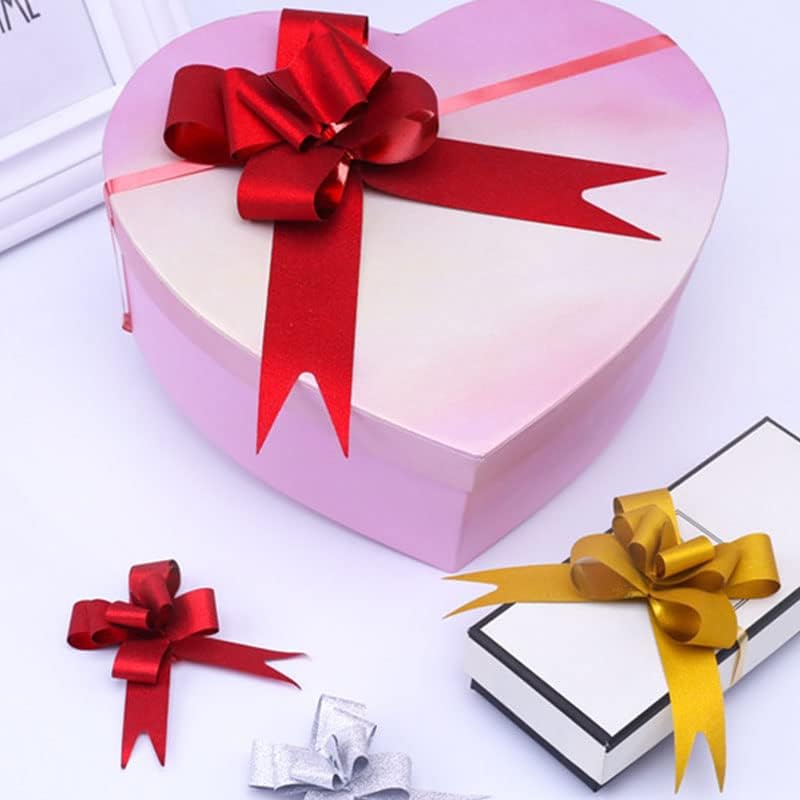 شبكة طرق رئيسية 50 قطعة من رباطات الزينة بألوان مختلطة، من نوع “Pull Bows”， مطلية ومزودة بخيط للسحب، مناسبة لحفلات الزفاف. نظام تخزين نظامي، آمن ومطابق للمعايير تخزين متوزع في مواقع متعددة - Image 3