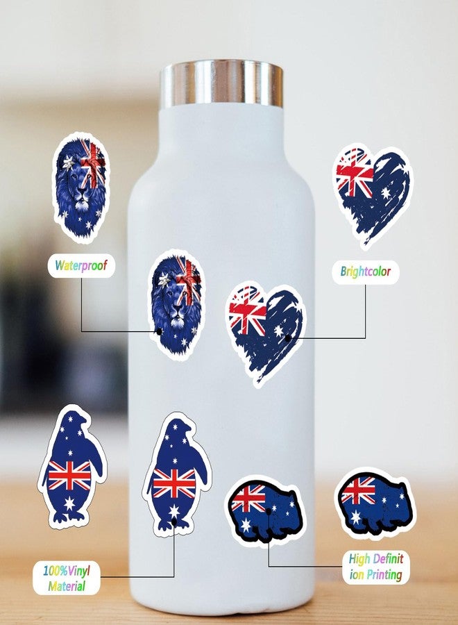 YEESACG 66Pcs Australia Stickers Pack, Vinyl Waterproof Sticker for Water Bottle,Skateboard,Laptop,Phone,Journaling,Scrapbooking Decals for Party Supply - Image 5