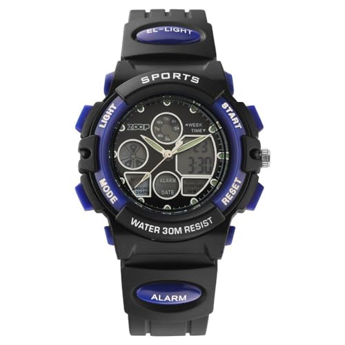 Zoop Analog Digital Watch with Black Dial & Black Strap for Boys Kids, from House of Titan - NT16033PP02W - Image 1