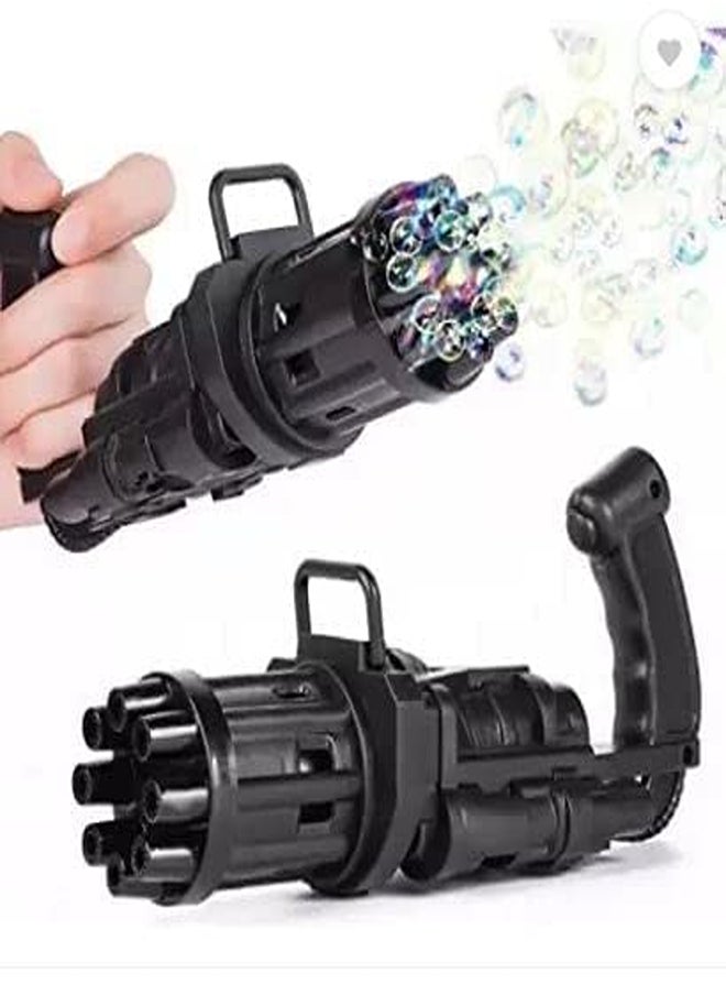 Generic 8-Hole Electric Bubbles Gun for Toddlers Toys,Gatling Bubble Machine Outdoor & Indoor Toys for Boys and Girls I Bubble Gun for Kids (Multi Pack of 1)  - Image 2