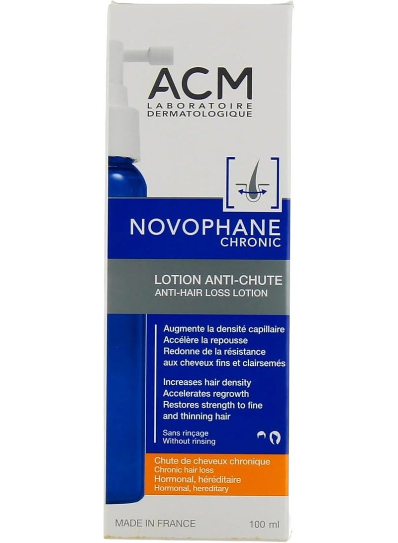 ACM Novophane Chronic Anti-Hair Loss Lotion 100 ml – Reduces Hair Loss, Increases Hair Density & Strength, Suitable for Men and Women - Image 2