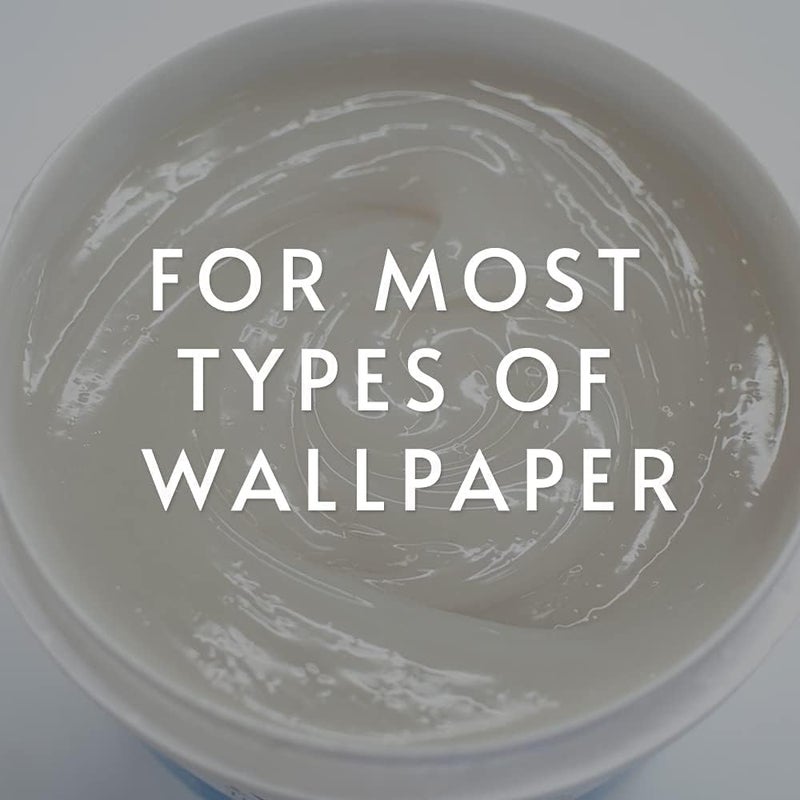Roman Ultra Clear Strippable Wallpaper Adhesive, Clear Glue, Zero VOC, PRO-880 (32 Ounce - 80 sq. ft.) - Image 2