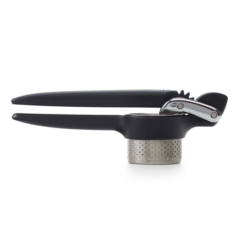 Chef'n Potato Ricer and Vegetable Ricer, Heavy Duty Press and Mash Kitchen Tool, Black - Image 1