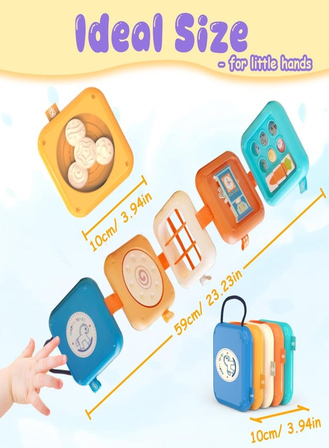 kizh Busy Board for 1 Year Old, Montessori Toys for 1 Year Old, Baby Busy Board Toddler Travel Toys Fine Motor Skills Learning Activities Fidget Board for Toddlers - Image 3