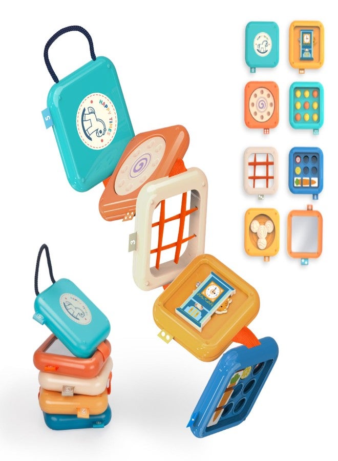 kizh Busy Board for 1 Year Old, Montessori Toys for 1 Year Old, Baby Busy Board Toddler Travel Toys Fine Motor Skills Learning Activities Fidget Board for Toddlers - Image 1