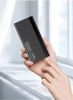 Sumkyle Portable Charger Power Bank, USB-C Fast Charging Battery Pack Cell Phone Charger for Travel Camping - Black  - Image 3