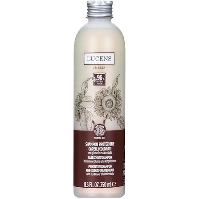 LUCENS - COLOURED HAIR PROTECTION SHAMPOO, SPECIFIC FOR THE CARE AND BEAUTY OF COLOURED HAIR, 250 ML - Image 1