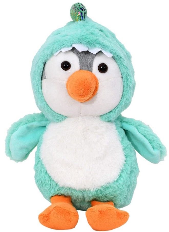 Turquoise Dinosaur Cute Plush Stuffed Hoodie Penguin Soft Toy23 Cm - pzsku/Z8EEBB035D2E3D83998D1Z/45/_/1692783911/d349fa36-bb2f-4eb0-87df-6c50ce591782