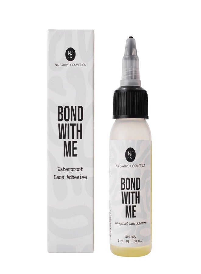 Narrative Cosmetics Bond with Me Lace Adhesive | Strong Hold Waterproof Glue for Wigs, Hairpieces, Lace Fronts & Prosthetics - 1.05 Fl. Oz. - Image 1