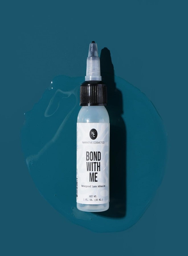 Narrative Cosmetics Bond with Me Lace Adhesive | Strong Hold Waterproof Glue for Wigs, Hairpieces, Lace Fronts & Prosthetics - 1.05 Fl. Oz. - Image 4