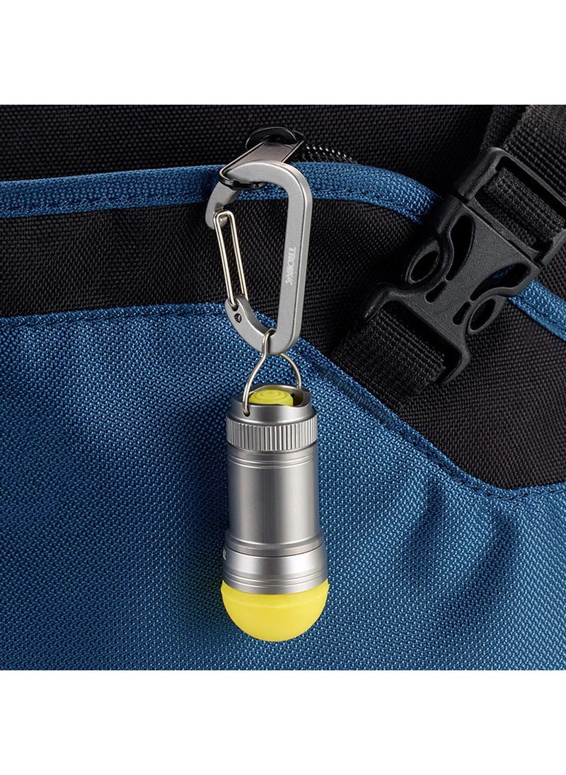 Troika Illuminated Alarm Keychain Yellow / Anthracite  - Image 1