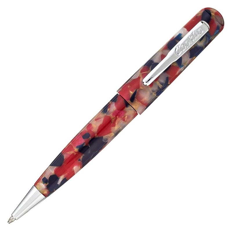 Conklin All American Ballpoint Pen in Old Glory Patriotic Red White Blue Design Ideal Gift for Professionals Pen Collectors - Image 2