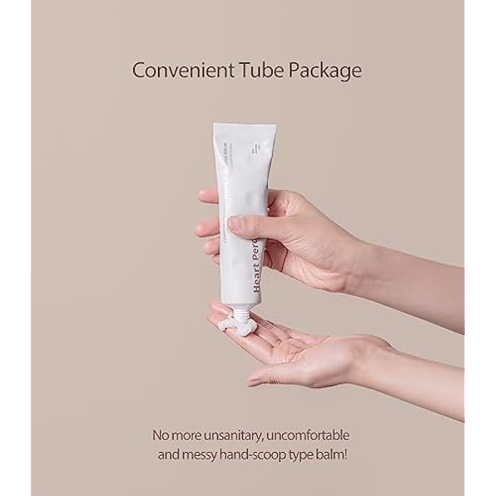 Heart Percent Commas on Life Essential Cleansing Balm, Sherbet-Oil-Milk Transforming Makeup Remover Vegan Daily Face Wash Cleanser for All Skin Types, 80ml (2.7oz) - Image 2