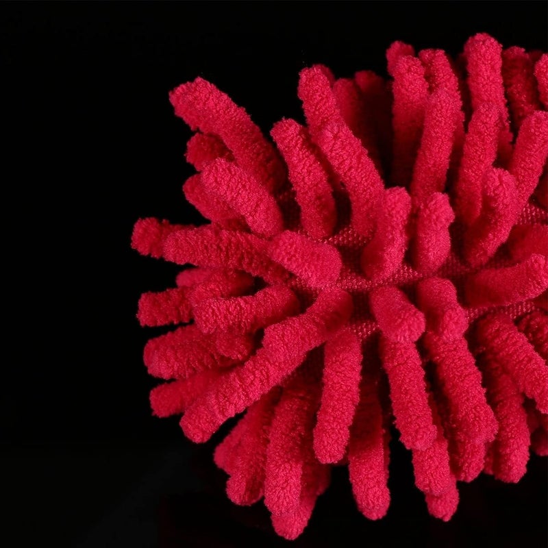 woobles Car Cleaner Car Cleaning Brushes Microfiber Small Duster Washable Mini Duster Extendable Dusters Microfibre Cleaning Tool for Cleaning Office Car (Red) Floor Cleaners Furniture Cleaner Red - Image 5