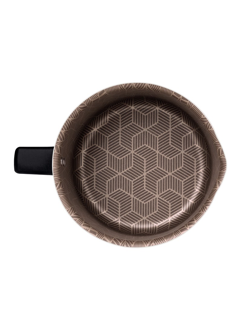 ترامونتينا باريس قدر متعدد الاستخدامات  سم . لتر أحمر ألومنيوم بطلاء ستارفلون ماكس غير لاصق خالٍ من  من الداخل والخارج أحمر - Image 2