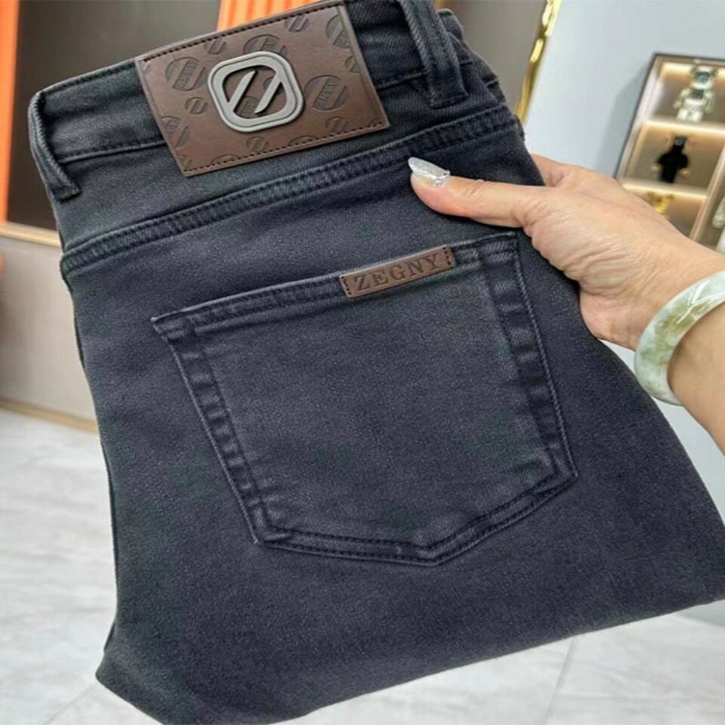 Unisex Casual Daily Denim Jeans - Image 2