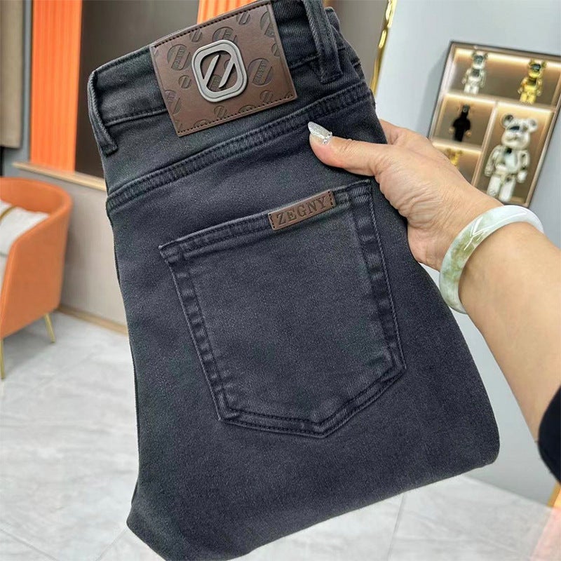 Unisex Casual Daily Denim Jeans - Image 1