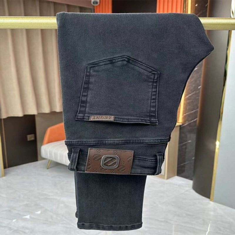 Unisex Casual Daily Denim Jeans - Image 4
