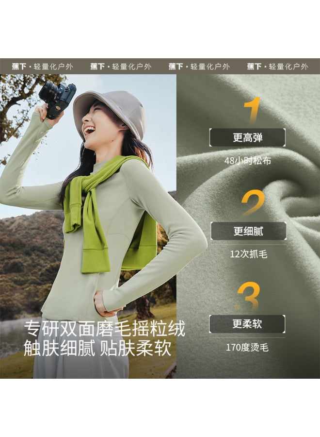 Beneunder Slim-Fit Polar Fleece Base Layer For Women, Autumn Thermal Wear, Mid-Warmth For Autumn And Winter - Image 3