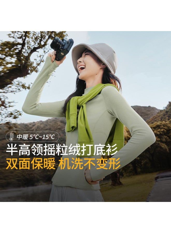 Beneunder Slim-Fit Polar Fleece Base Layer For Women, Autumn Thermal Wear, Mid-Warmth For Autumn And Winter - Image 2