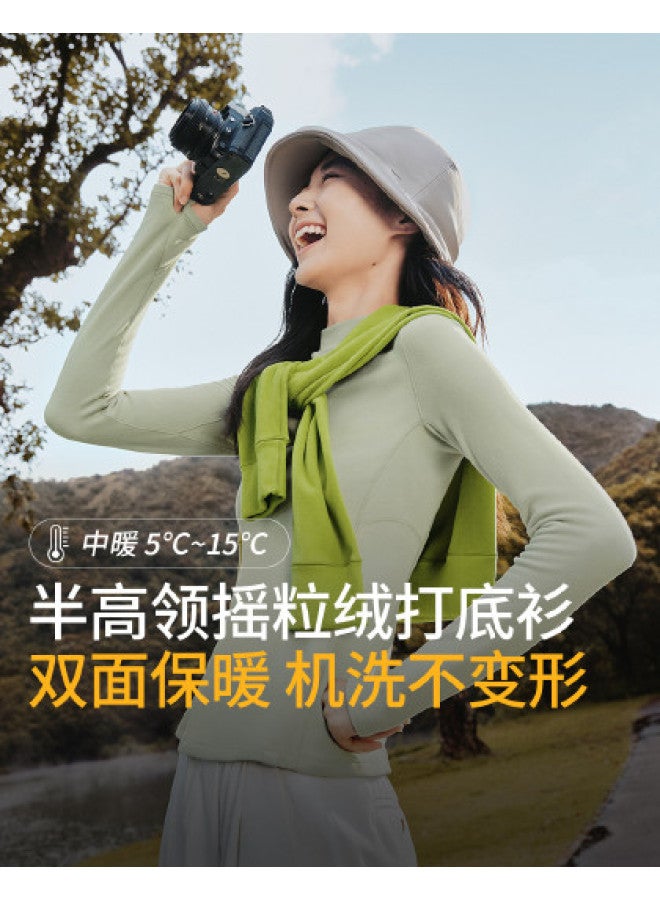 Beneunder Slim-Fit Polar Fleece Base Layer For Women, Autumn Thermal Wear, Mid-Warmth For Autumn And Winter - Image 1